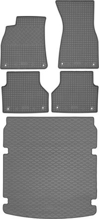 OEM Juego De Alfombrillas De Goma Para Coche Y Alfombrilla Para Maletero Para Audi A7 C8 Sed&aacute;n (desde Febrero De 2018)