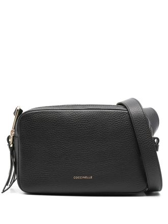 Coccinelle Borsa a spalla Malory piccola in pelle - Nero