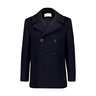 Givenchy Blazers, male, Blue, M, Peacoat in wool