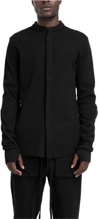 Thom Krom Heren, Overhemden, Zwart, Maat: S Jersey
