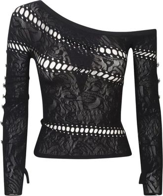 Poster Girl Poster Girl, Tops, Dames, Zwart, ONE Size, Long Sleeve Top