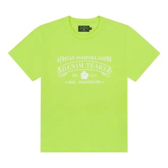 Denim Tears ADG T-Shirt Lime SS25TSS053129