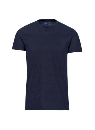 Trigema T-Shirt TRIGEMA TRIGEMA Slim Fit T-Shirt aus DELUXE Baumwolle, Damen, Gr. XXL, blau (navy), 100% Baumwolle, Basic, Shirts T-Shirt