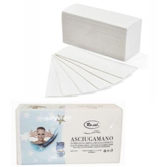 Trade Shop Trade Shop - 120 Toallas De Papel Secas Desechables Grabadas En Relieve Para Peluqueros Beauticians Spa