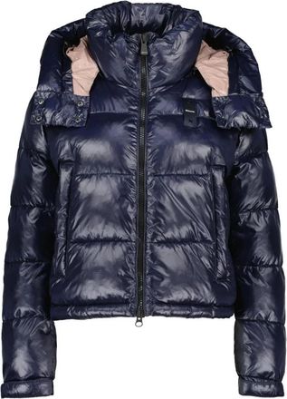 Blauer Winterjassen - Dames - Winterjassen - Blauw - L - Jassen