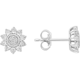 Effy Diamond Earrings in Silver at Nordstrom Rack