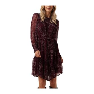 Moliin Moliin, Dames, Jurken, Rood, Maat: XS