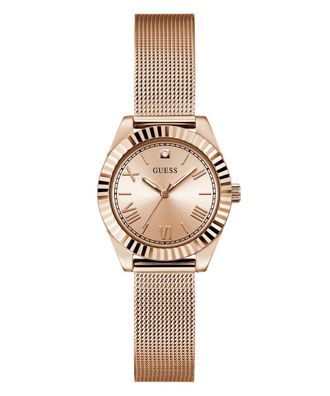 Guess Mini Luna Dames Horloge Ros&eacute;goud GW0842L3