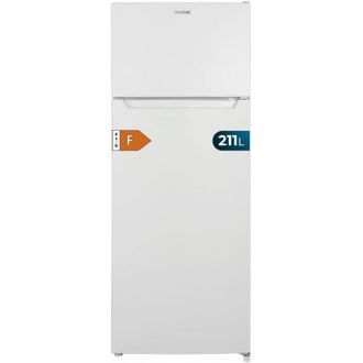 Cecotec Cecotec - Frigor&iacute;fico Combi 2 Puertas De 262 Litros Bolero Coolmarket Combi 262 White E. 176 Cm De Alto Y 54 Cm De Ancho, Bajo Consumo, Led Interior, 