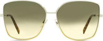 Givenchy Occhiali da sole squadrati - Oro