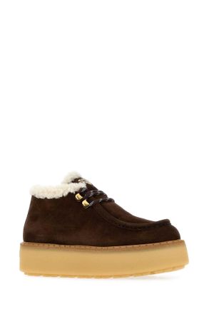 Prada Allacciate Loafer - Brown
