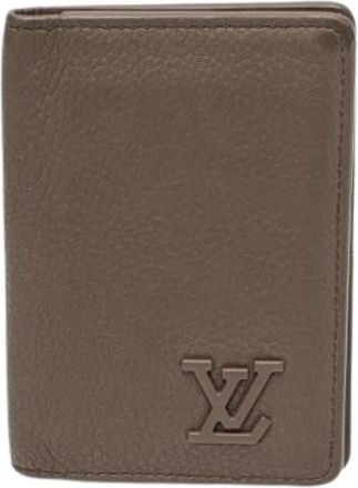 Louis Vuitton Pre-owned Kaarthouder - Dames - Vintage Accessoires - Bruin - ONE Size - Leer - Vintage