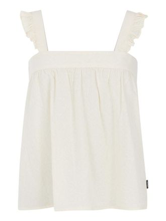 Protest Shirttop PROTEST Top PRTJINTE, Damen, Gr. XXL, weiss (canvassanftes wei&szlig;), Obermaterial: 100% Baumwolle CO., Tops Shirttop