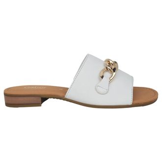 Gabor 82.791.62 Muiltje Sandaal - Dames - Sandalen - Blauw - 41 EU - Leer - Schoenen