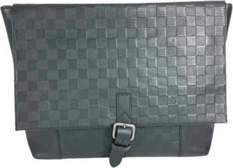 Louis Vuitton Pre-owned Damier Infini Cross Body Bag - Heren - Vintage Schoudertas - Zwart - ONE Size - Vintage