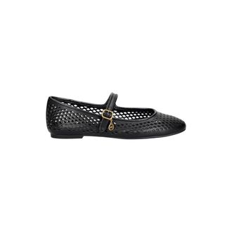 Michael Kors Schoenen, Dames, Zwart, 36 EU, Leer, Nellie Flex Ballet
