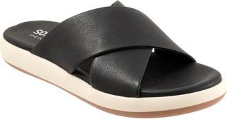 Softwalk Jesi Slide Sandal in Black at Nordstrom, Size 10.5