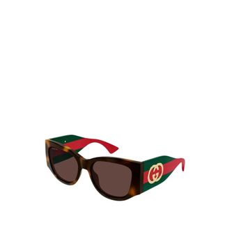 Gucci Sunglasses, female, Multicolor, Size: 55 MM Sunglasses