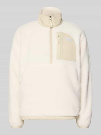 The North Face Fleecepullover mit Napoleontasche Modell YUMIORI in Offwhite, Gr&ouml;&szlig;e XXL
