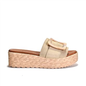 Cordani Womens Beckett Sandal In Sand Arena Suede
