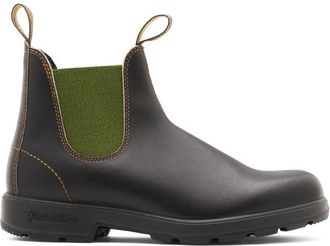Blundstone Stout Brown Leather With Olive Elastic 519 Freizeitstiefel - Unisex | grau