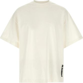 Jil Sander T-Shirts - Heren - T-shirts - Wit - M - Katoen - Tops
