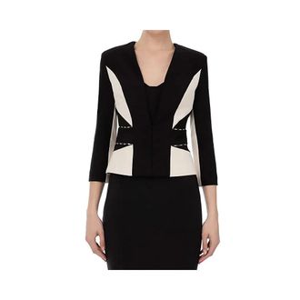 Elisabetta Franchi Mujer, Chaquetas, Negro, Talla: M