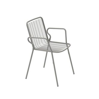 MondoViro Conjunto de 2 sillones de jard&iacute;n de metal t&oacute;rtola 54x60 cm 84h