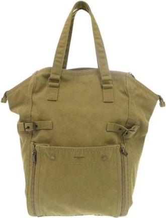 Saint Laurent Pre-owned Tote bag - Dames - Vintage Handtas - Groen - ONE Size - Vintage