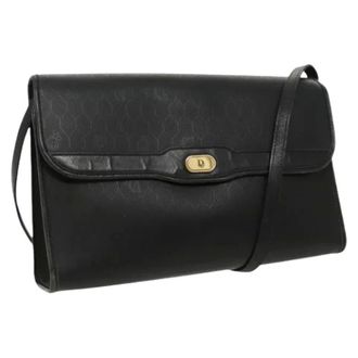 Dior Pre-owned Cross Body Bags, female, Black, Size: ONE SIZE Pre-owned Vintage Shoulder Bag