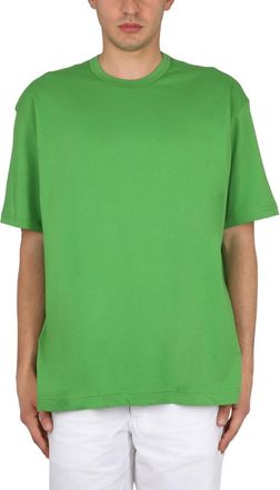 Comme Des Gar&ccedil;ons Green Crew Neck T-Shirt