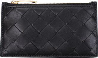 Bottega Veneta Herrens Dokumentenhalter aus Leder, Schwarz