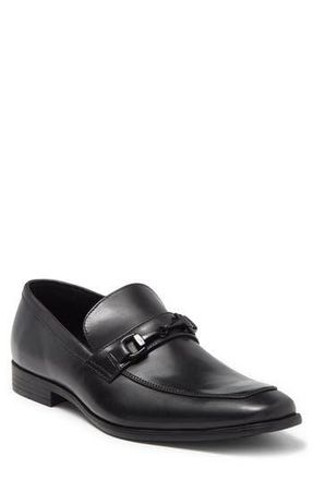 Rush by Gordon Rush Jacob Leather Bit Loafer in Black at Nordstrom Rack, Size 10.5