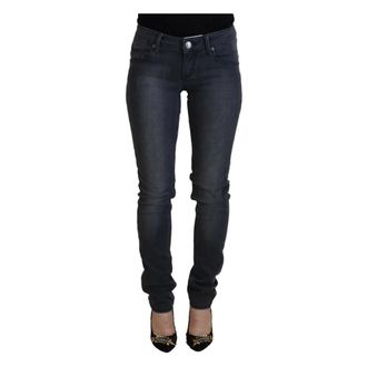 Acht Skinny Jeans, female, Gray, Size: W26 Low Waist Skinny Denim