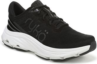 Ryk&auml; Devotion X Max Walking Sneaker in Black White at Nordstrom Rack, Size 9.5