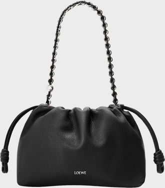 Loewe Flamenco Medium Shoulder Bag in Leather