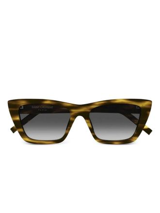 Saint Laurent Eyewear cat-eye sunglasses - Brown