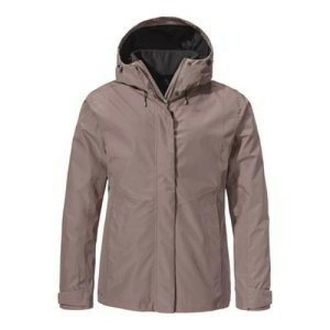 Sch&ouml;ffel Klassieke Parka - Dames - Jassen - Bruin - Maat: XL