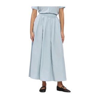 Ibana Sana Midi Rok - Dames - Rokken - Blauw - Maat: M