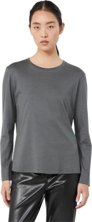 Max Mara Mujer, Camisetas, Gris, Talla: M