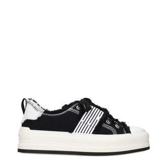 Dior Sneakers Damen Schwarzer Stoff