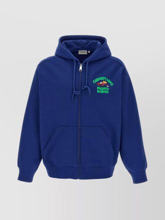 Carhartt Work in Progress hooded sweat jacket graphic print