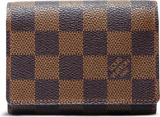 Louis Vuitton Portacarte Damier Ebène 2010 - Marrone