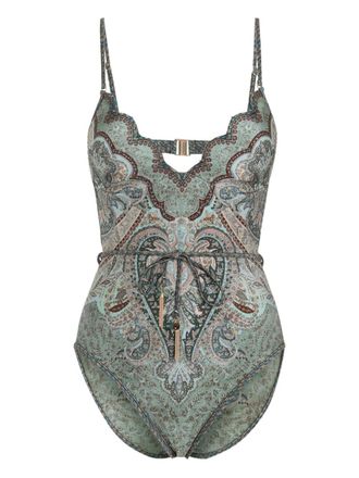 Zimmermann Wanderlust Swimsuit-Donna