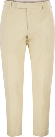 Pantaloni Torino Pantalones de sastre de algod&oacute;n el&aacute;stico Pt Torino