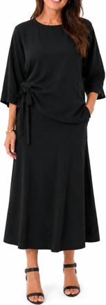 Astrid Nora Skirt Set In Black