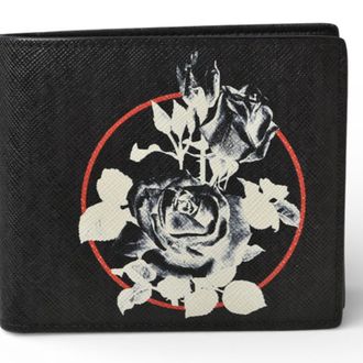 Dior Black Leather Wallet (Bi-Fold) (Pre-Owned)