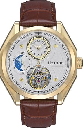Heritor Antoni Horloge met Leren Band