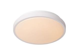 Lucide Plafoniera Bagno Led 12w Tonda 29,3cm Bianca Lucide