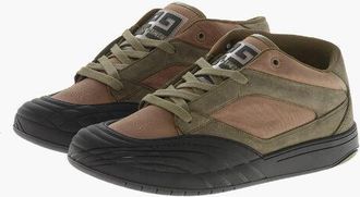 Givenchy Nappa Leather And Nylon Mid Sneakers With Front Logo size 41